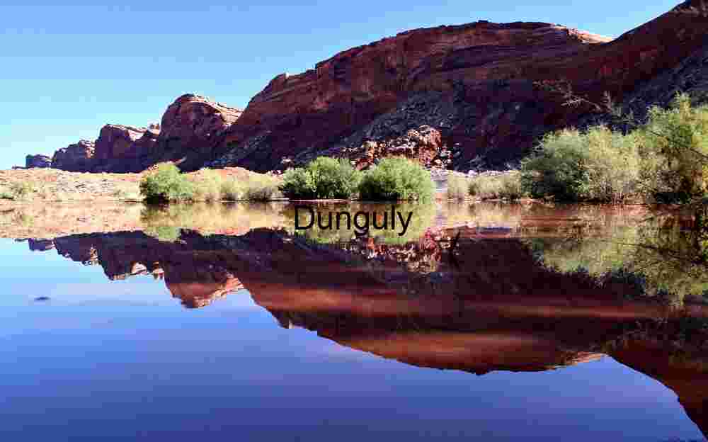 Comb Ridge Desert Reflection: Red Rock Comb Ridge, Utah Landscape