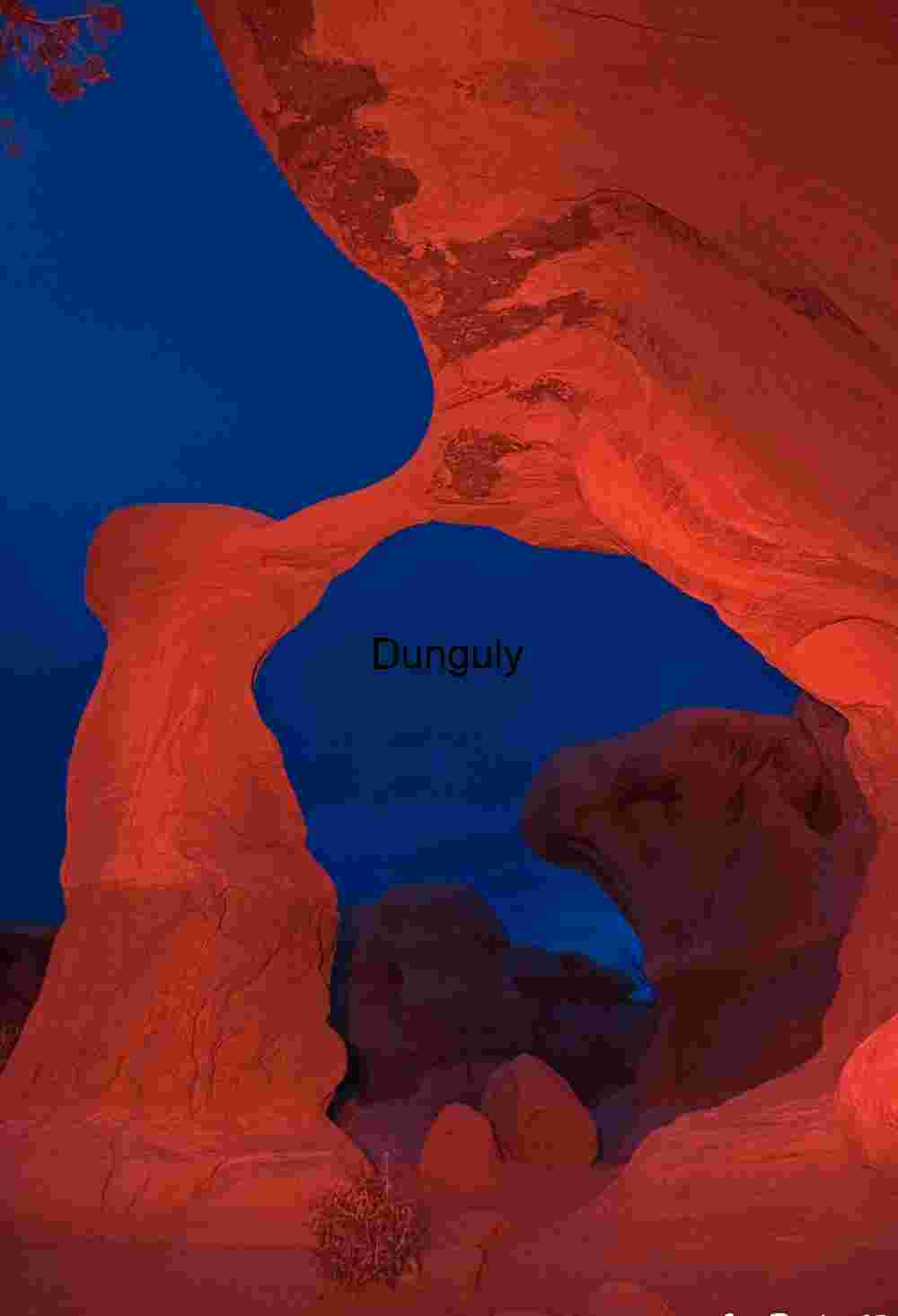 Devil's Garden, Metate Arch nightscape Devil's Garden, Metate Arch nightscape