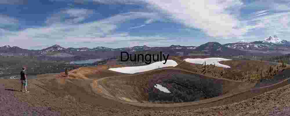 Panoramic view over the crater of the CinderCone; Lassen National Volcanic Park - Copy Cinder Cone Crater Panorama - Lassen Volcanic National Park