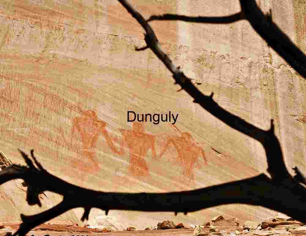 Pictographs, Calf Creek Canyon, Escalante Ancient Pictographs, Calf Creek Canyon, Escalante, Utah