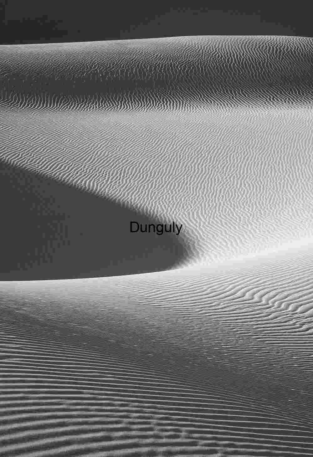 Sand ripples with curve- Eureka Dunes Saline Valley Saltscape Reflection Inyo Mountains Dusk
