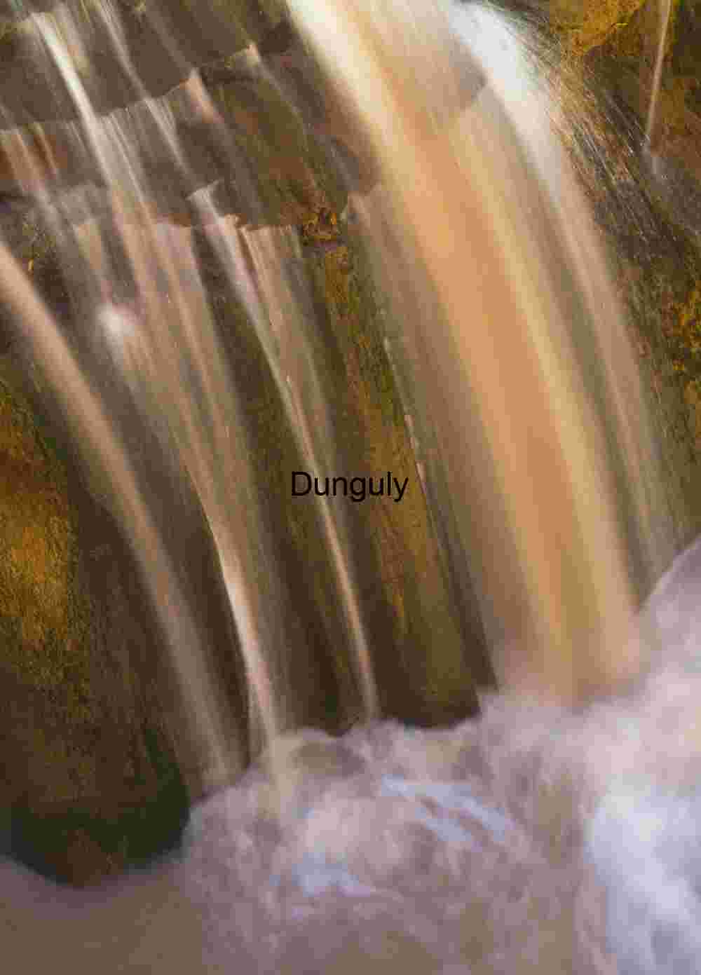 Sediment-laden falls, Colote Gulch, Escalante Sediment-laden falls, Colote Gulch, Escalante