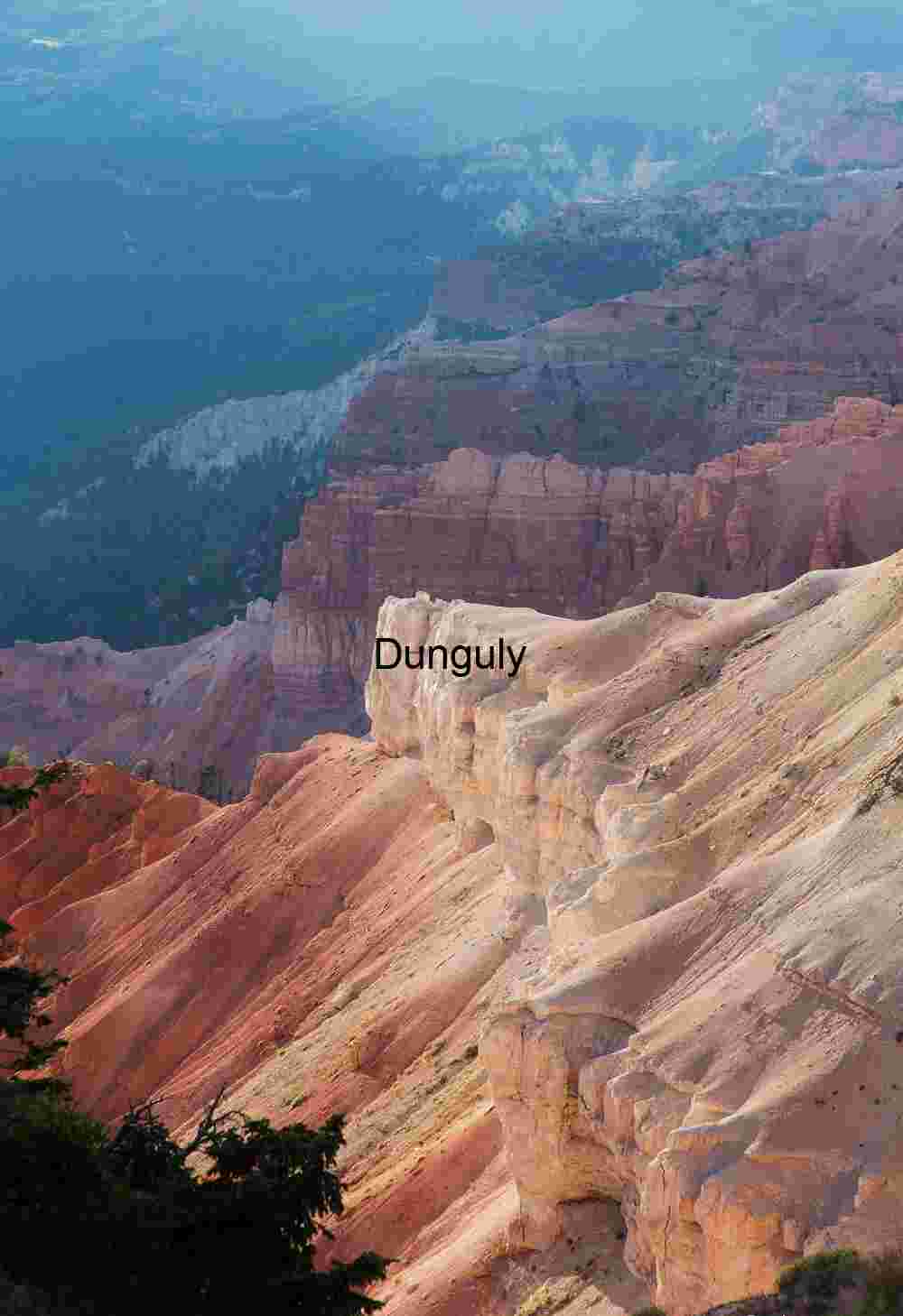 White cliffs, Cedar Breaks N.M. White cliffs, Cedar Breaks N.M.