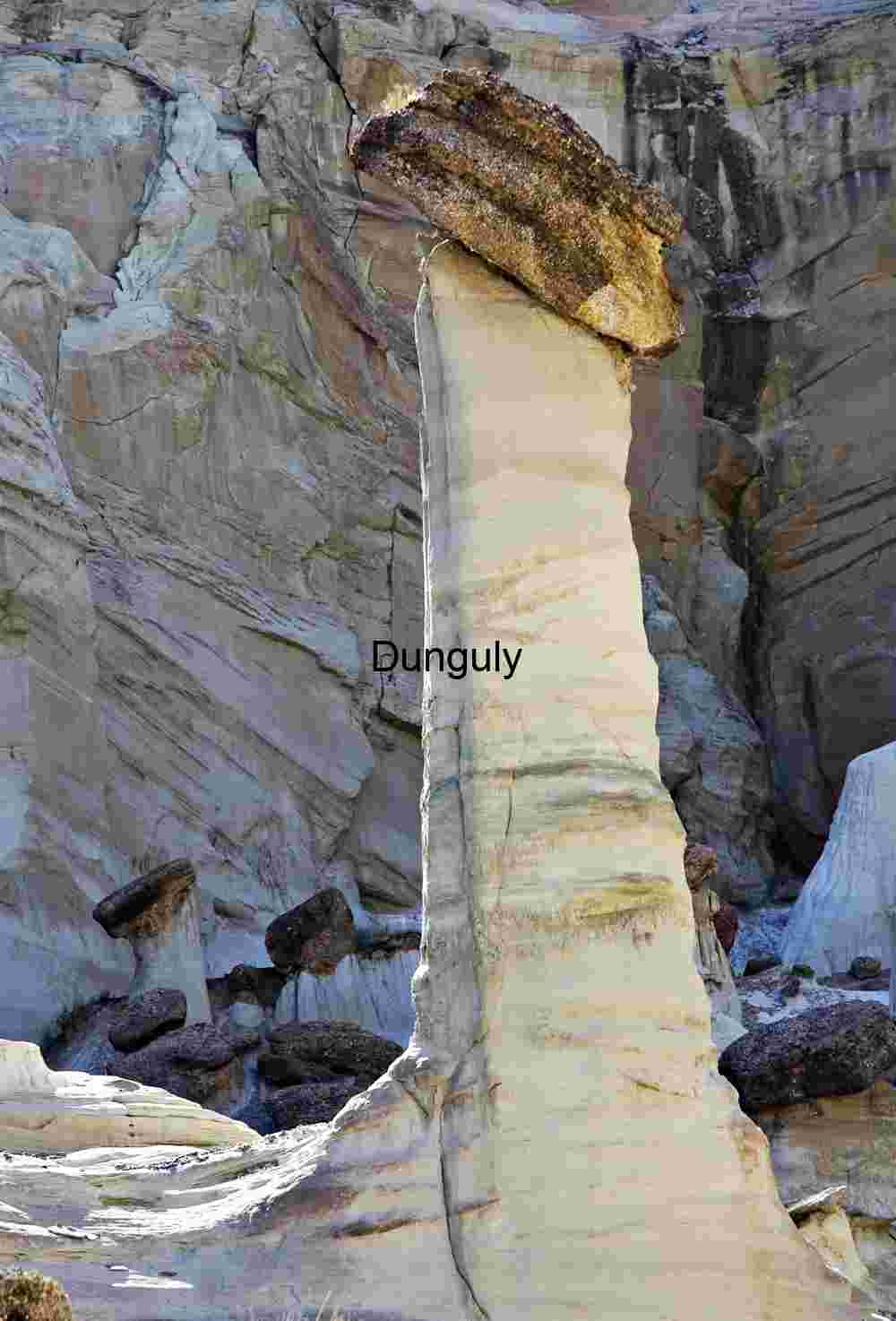 White hoodoo White hoodoo | Upper White Rocks Sandstone Landscape