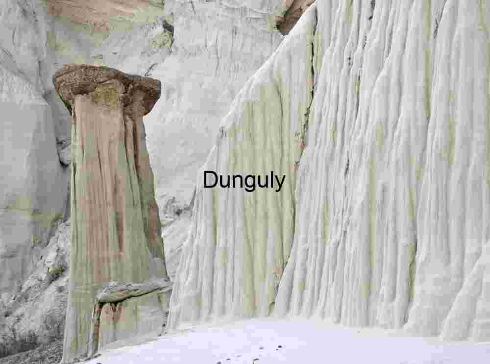 White wall - Wahweap Wash White wall - Wahweap Wash