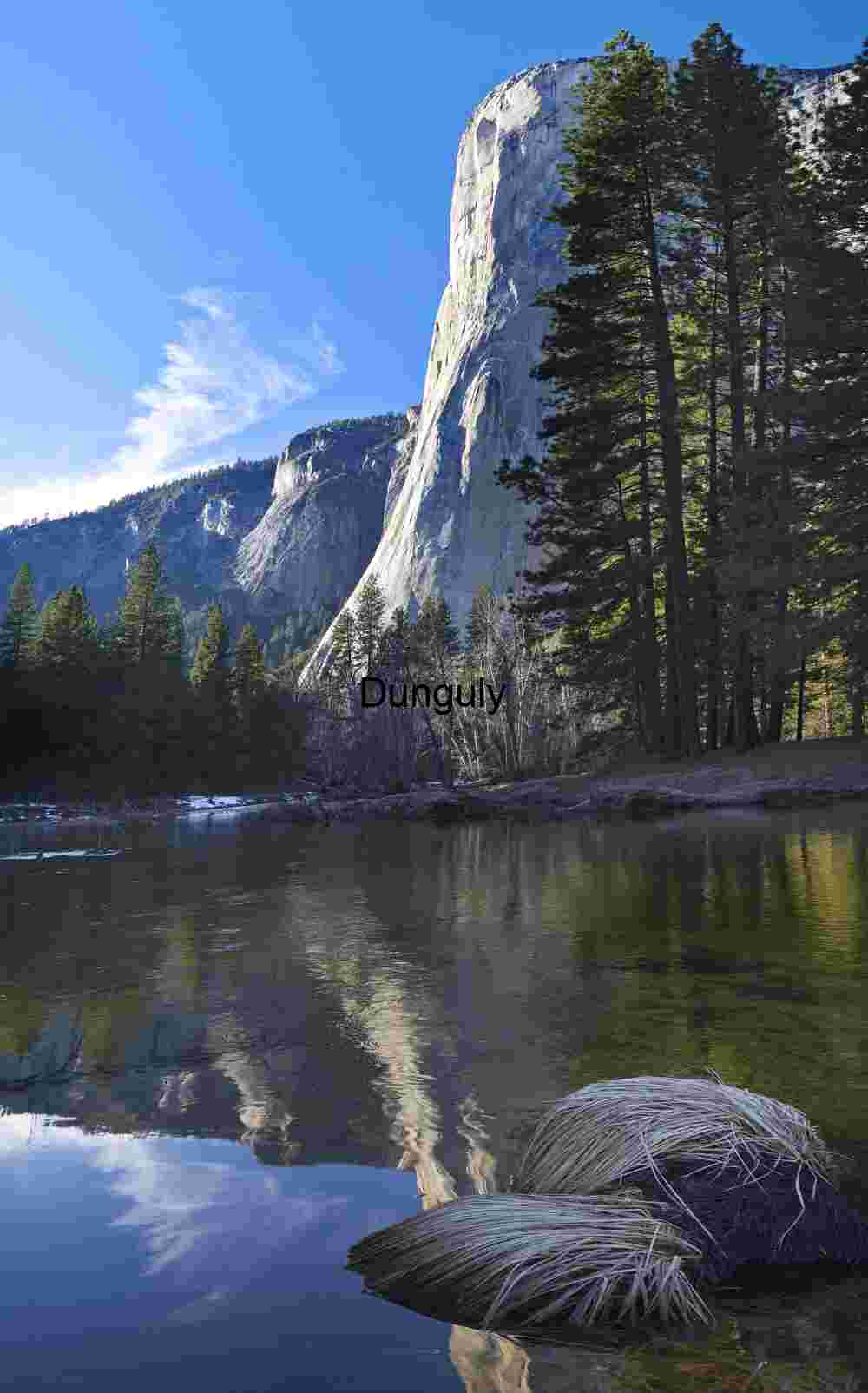 Yosemite Valley, Winter sunrise, Yosemite NP El Capitan Winter Sunrise Reflection - Yosemite Valley View