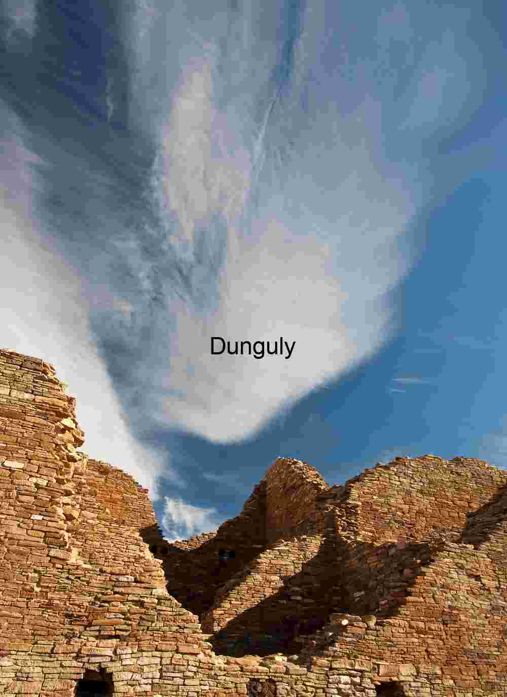 cloudscape #1 Cloudscape | Ancient Chetro Ketl Ruins, Chaco Canyon, New Mexico