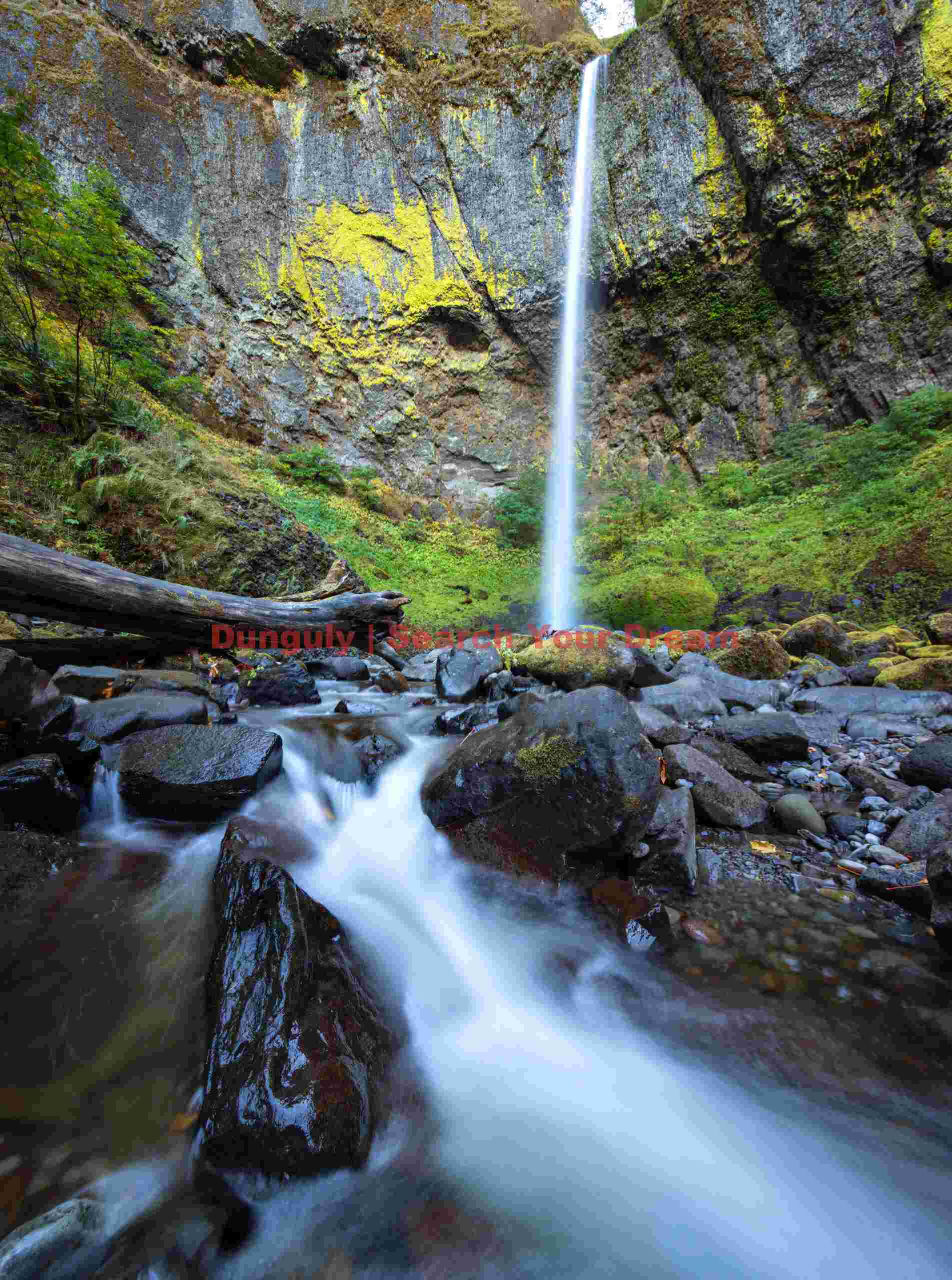 Elowah Falls, Columbia River Gorge, Oregon Elowah Falls, Columbia River Gorge, Oregon