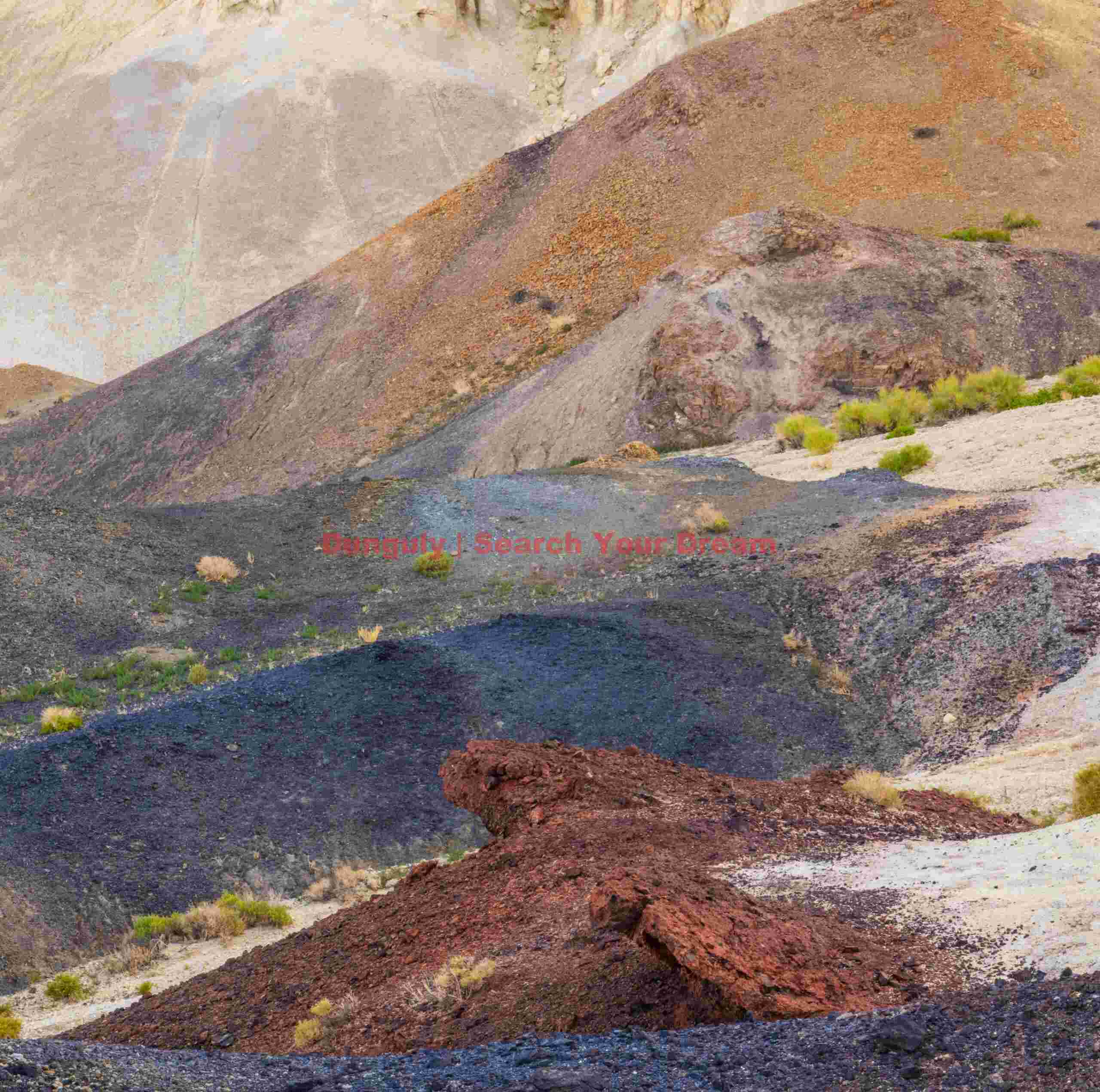 Layers #1; Emigrant Peak, Nevada Geological Layers and Stratification at Emigrant Peak - Composition 1