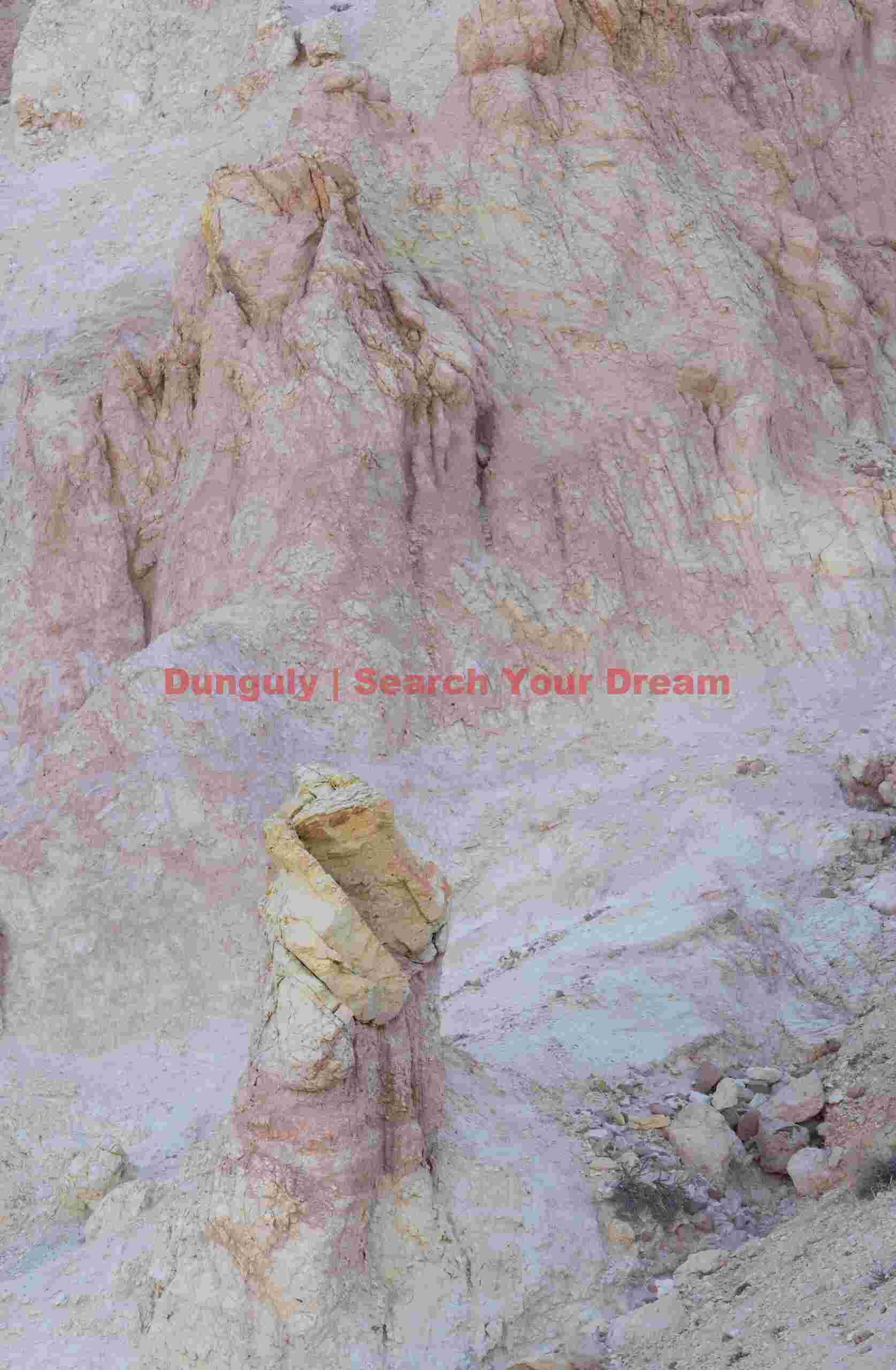 Pastel hoodoo; Emigrant Peak, Nevada Soft Pastel-Colored Hoodoo Formation at Emigrant Peak