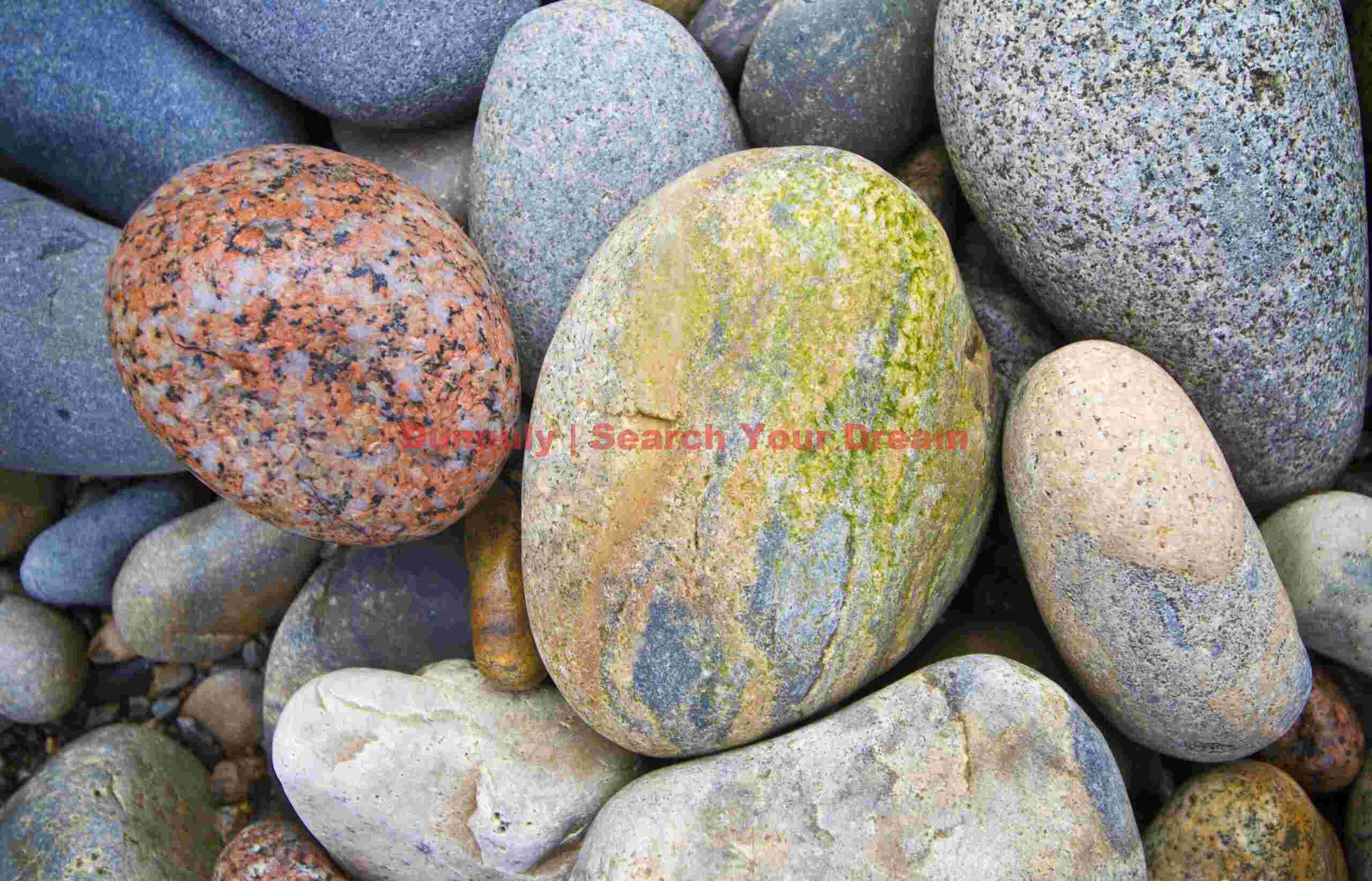 Pebble pallete; Acadia National Park Pebble Palette - Chromatic Study of Coastal Stones at Acadia