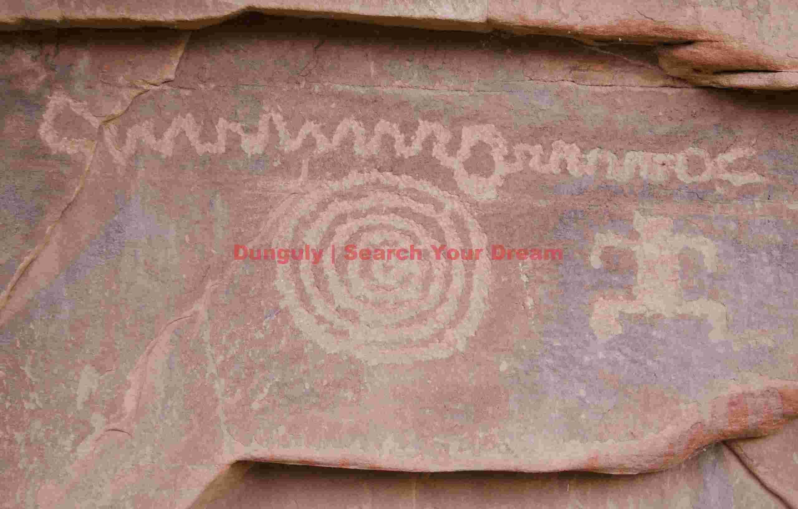Petroglyph Canyon, Zion Petroglyph Canyon at Zion National Park