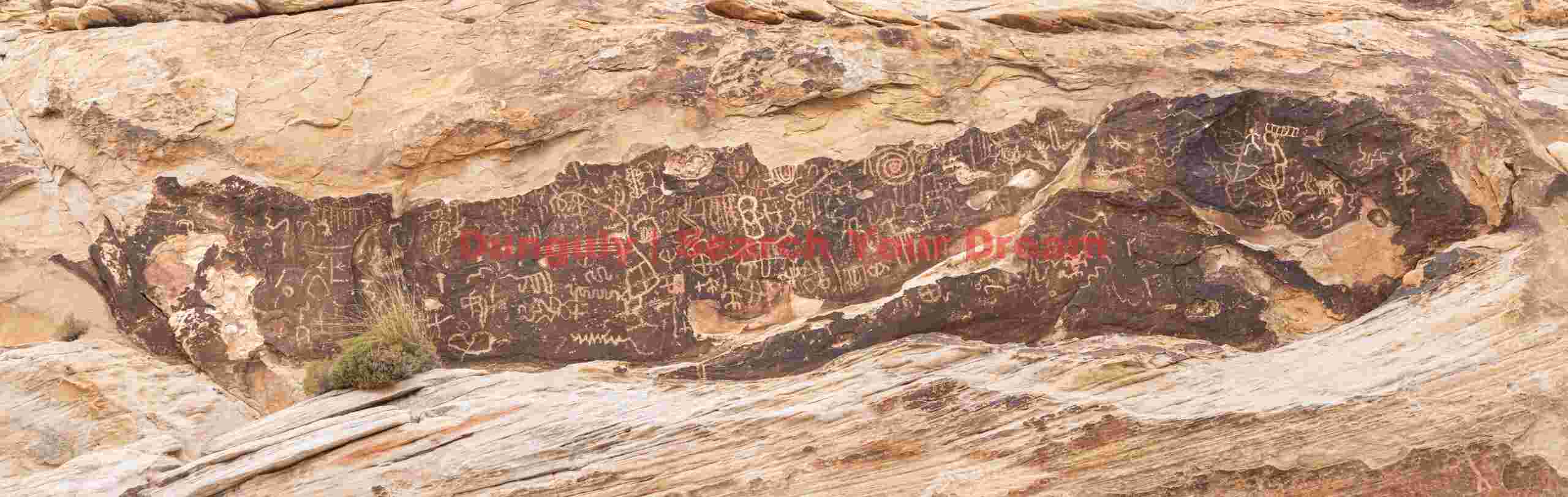 Petroglyph panel above the dam Petroglyph Panel Above the Dam