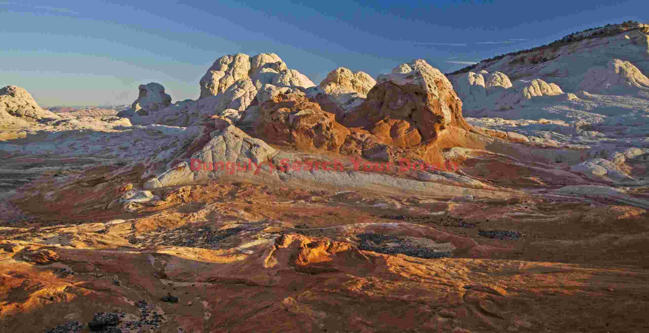 Red sandstone glazing, White Pocket Red sandstone glazing - White Pocket