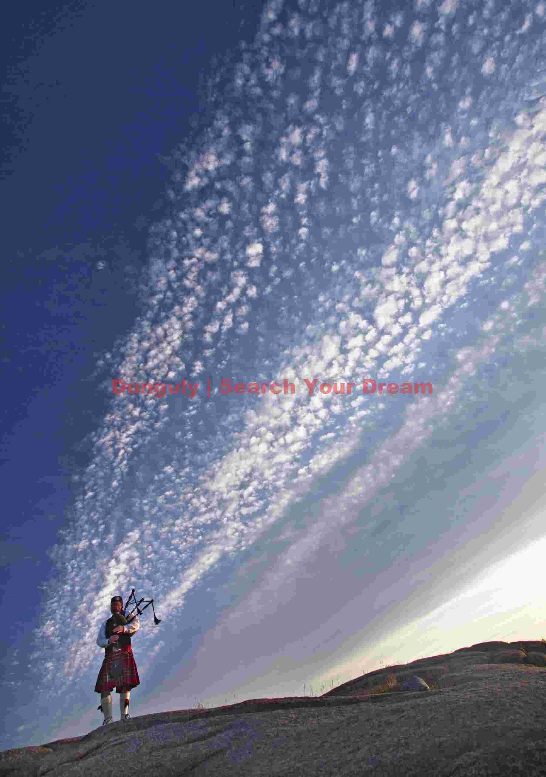 Scottish piper and clouds; Cadillac Mountain, Acadia National Park Scottish Bagpiper with Dramatic Clouds - Cadillac Mountain