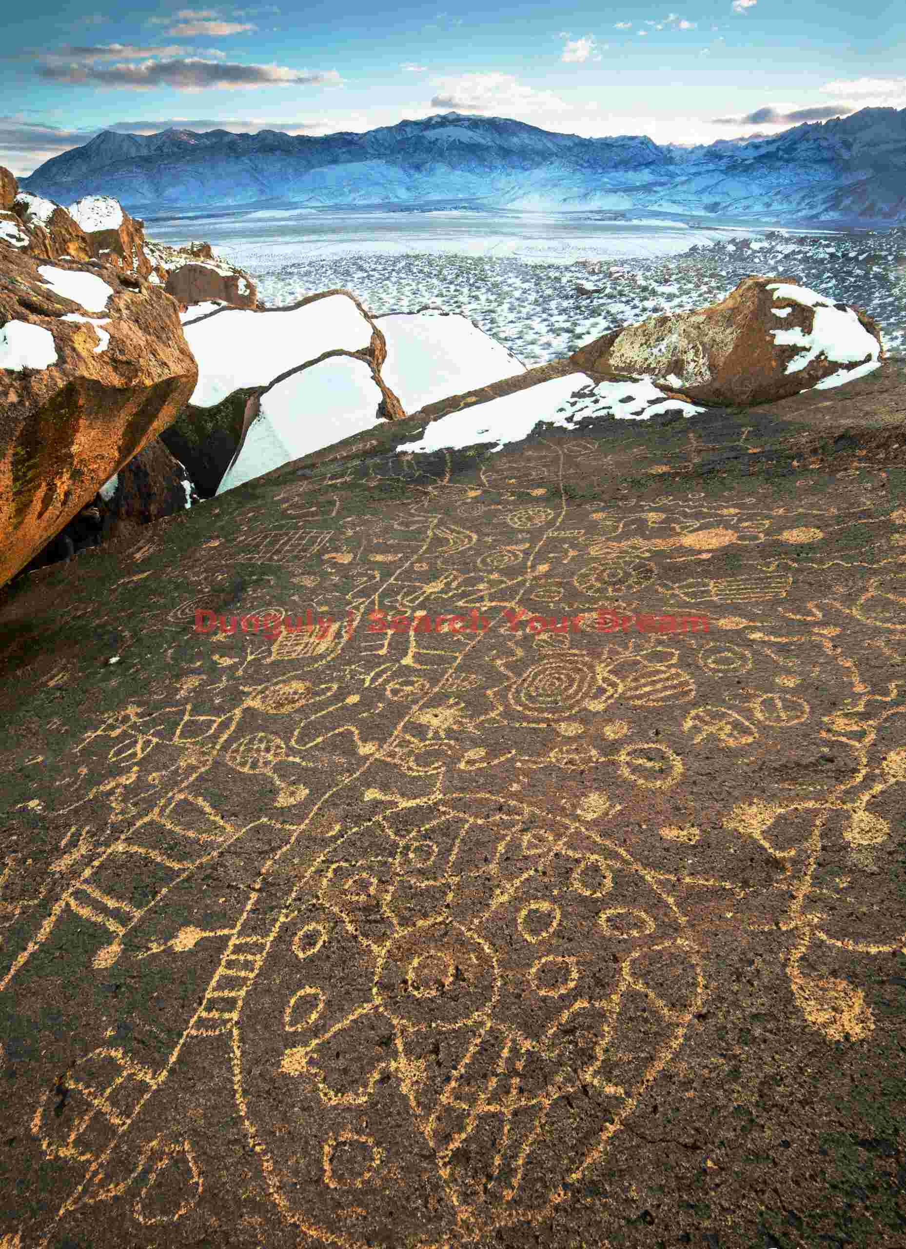 Sky rock petroglyphs #1, Volcanic tablelands, Bishop, California Sky Rock Petroglyphs #1 at Volcanic Tablelands, Bishop, California
