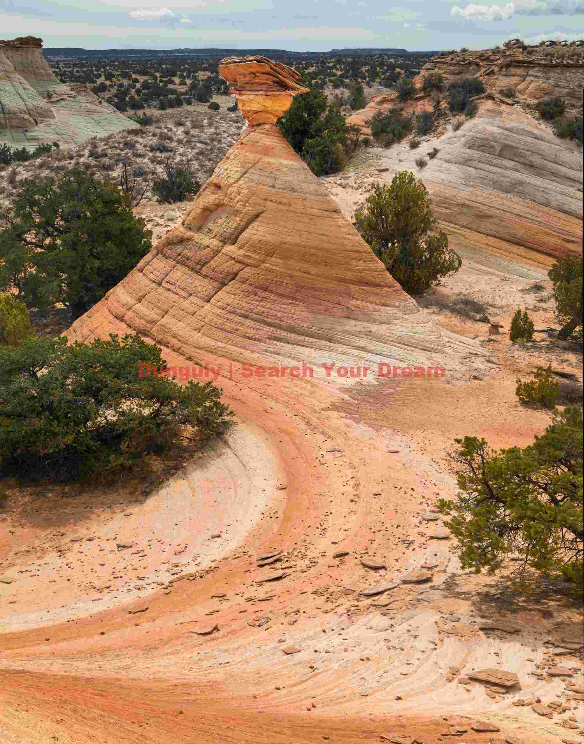 The Cowboy Hat; The Sand Hills, Vermillion Cliffs National Monument Stone Stetson