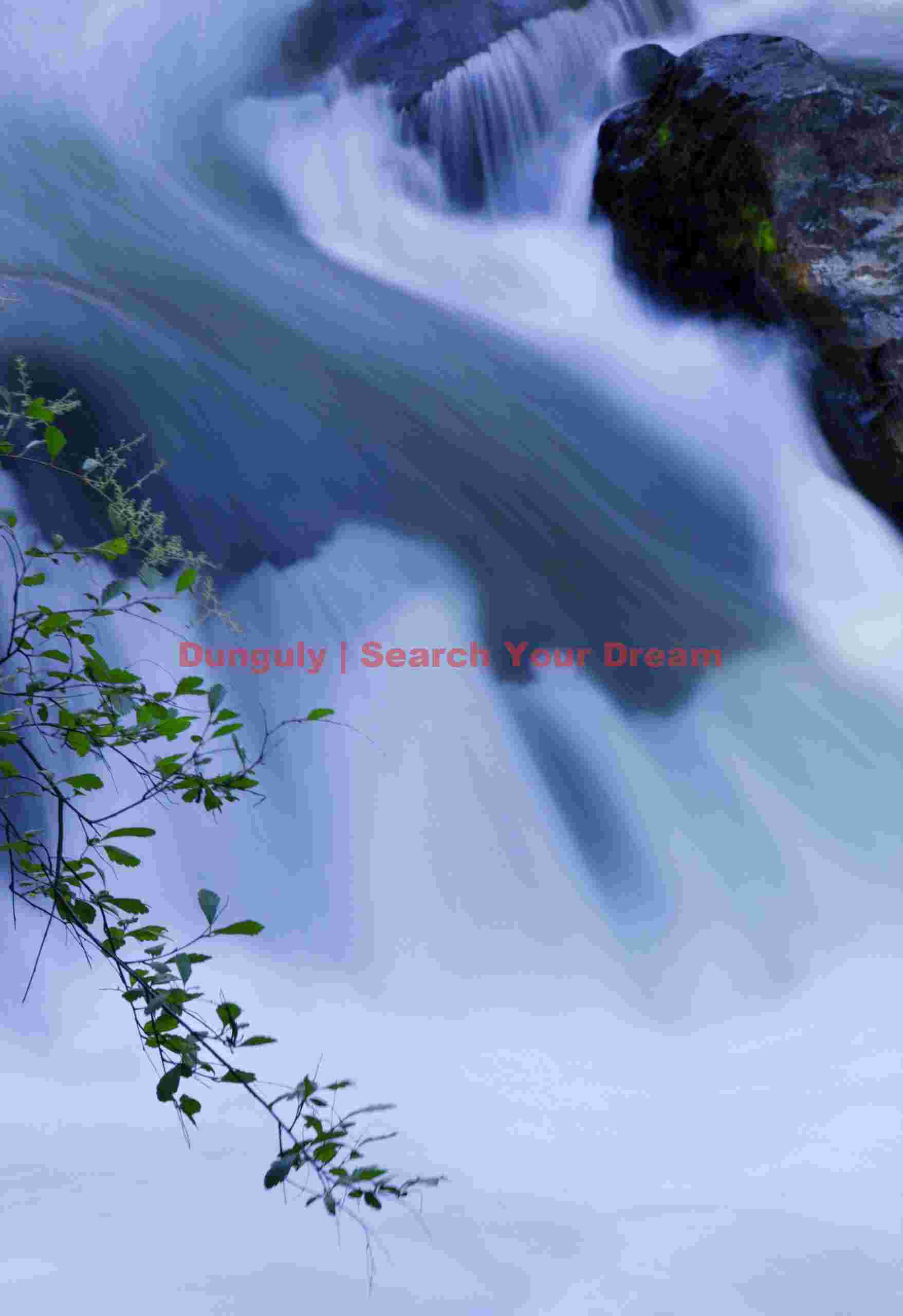 Water blur #1, Cascades, Oregon Liquid Motion Abstraction