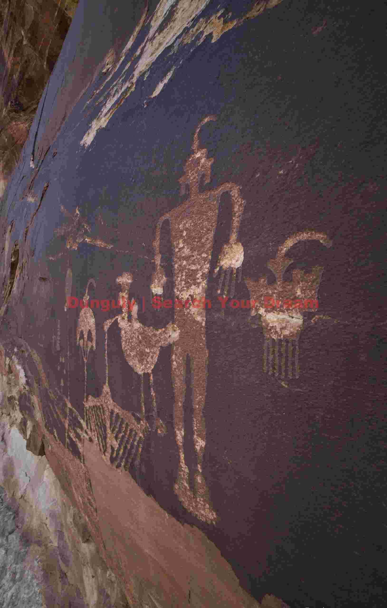 'Wolfman' petroglyph, Comb Wash 'Wolfman' Petroglyph at Comb Wash