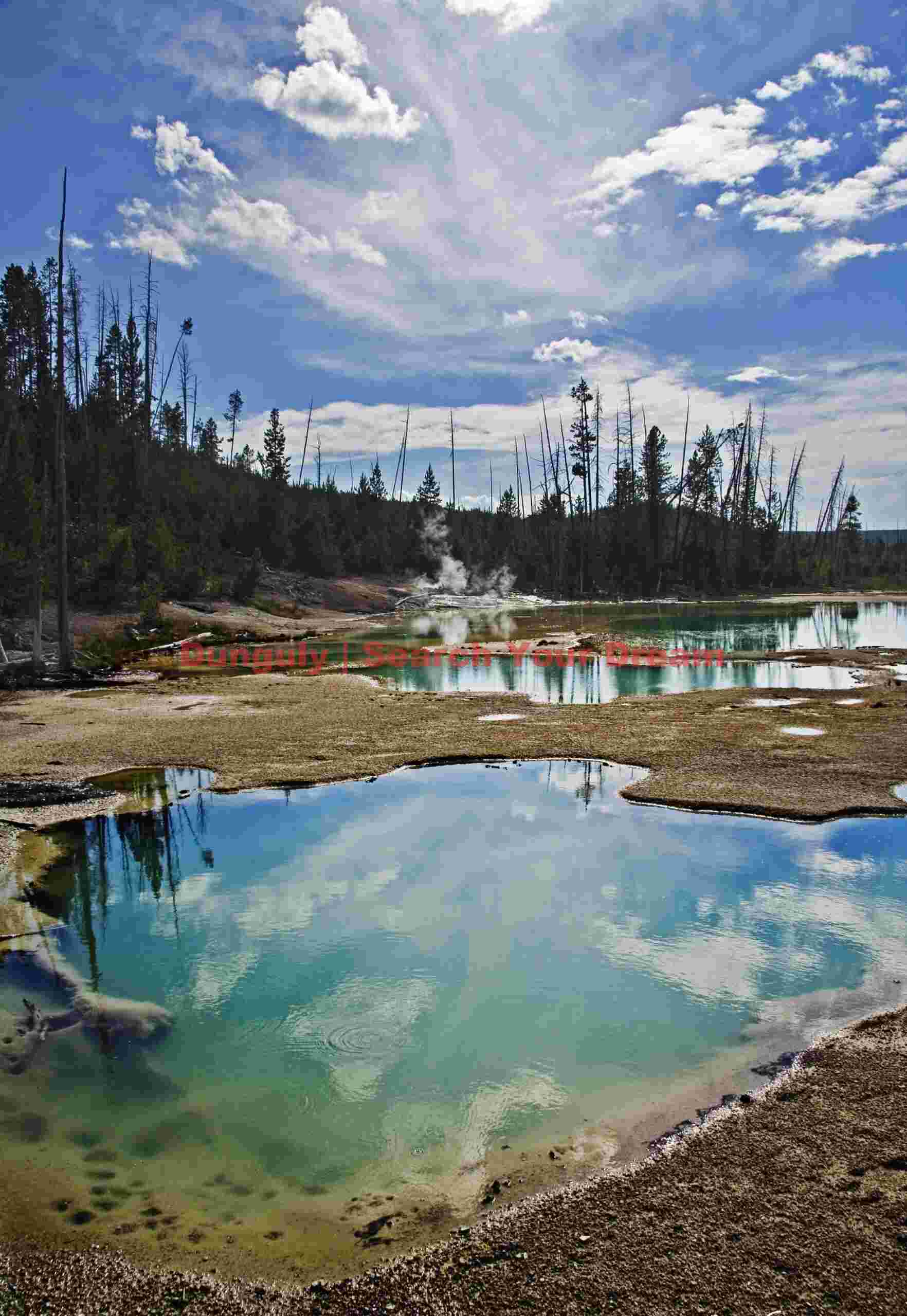 Yellowstone - Blue Spring Yellowstone - Blue Spring