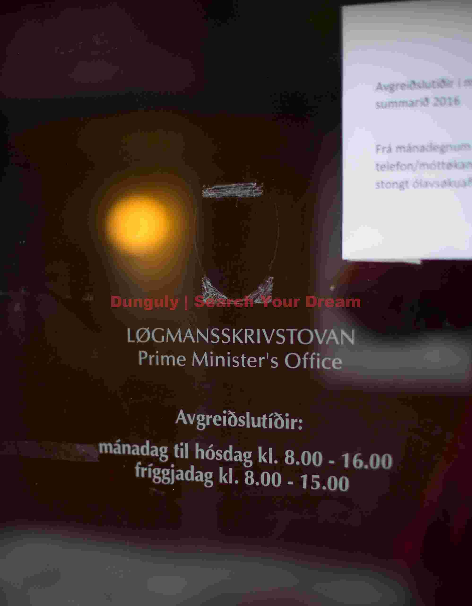 Prime Minister's Office; Tórshavn, Faroe Islands Prime Minister's Office