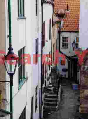 Steep alley