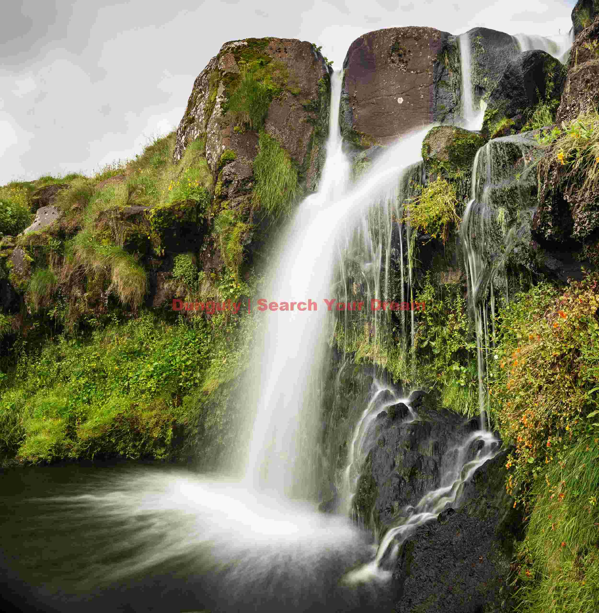 Svartifoss; Faroe Islands (not the more famous Svartifoss in Iceland) Svartifoss; Faroe Islands (not the more famous Svartifoss in Iceland)
