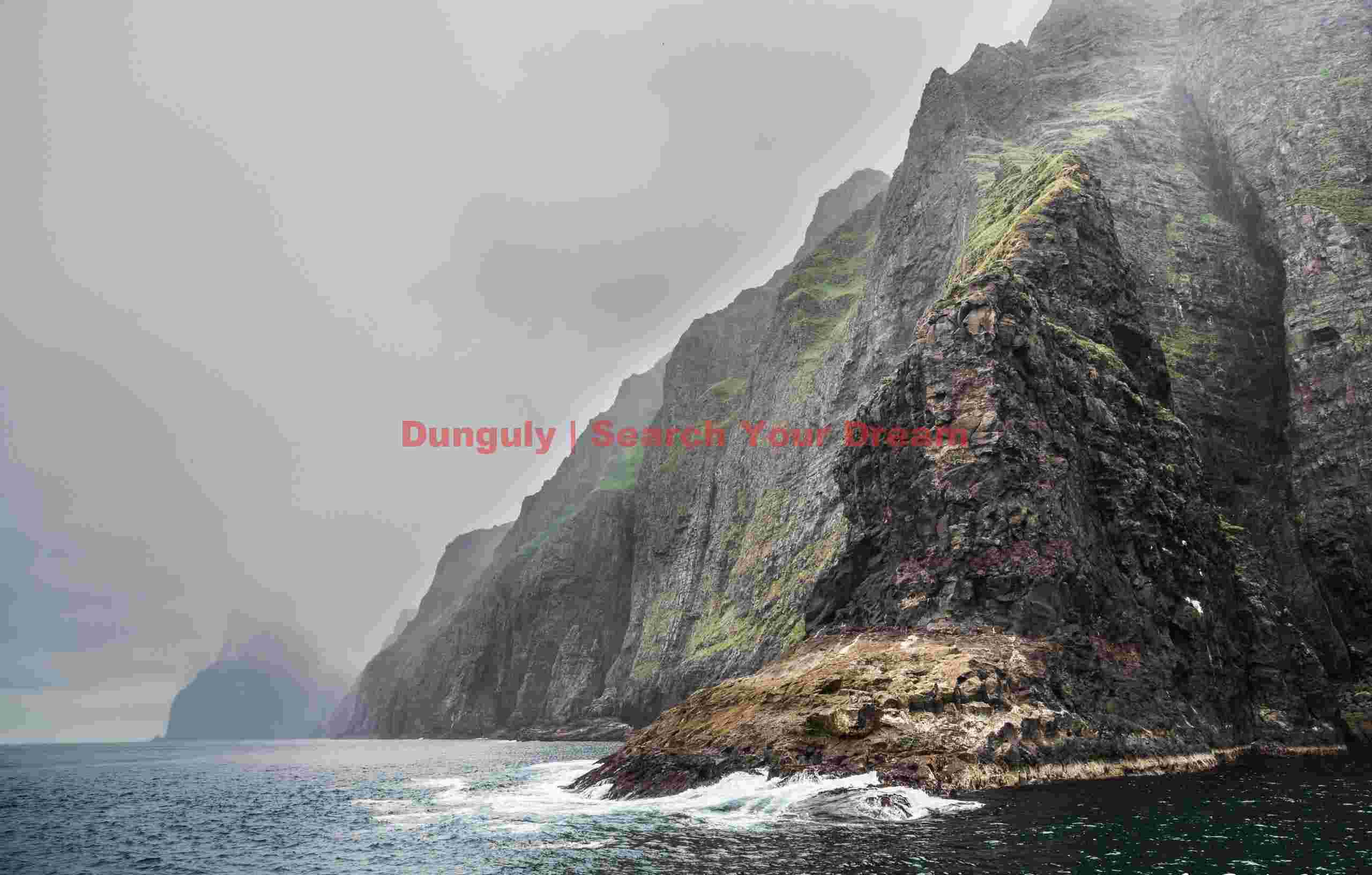 Vestmanna bird cliffs, outbound; Faroe Islands Vestmanna bird cliffs, outbound