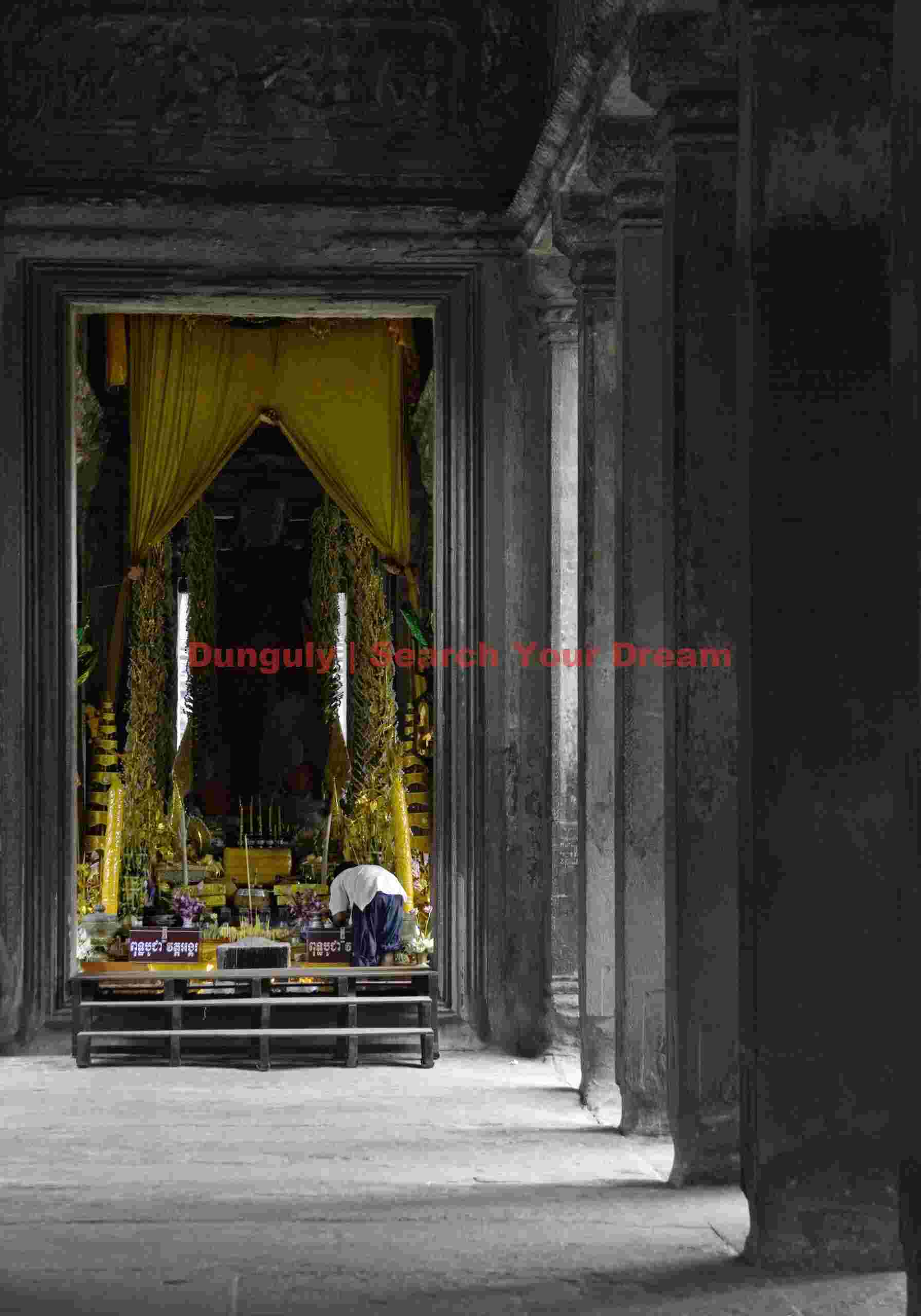 Doorway to Shrine; Angkor Wat, Cambodia Doorway to Shrine