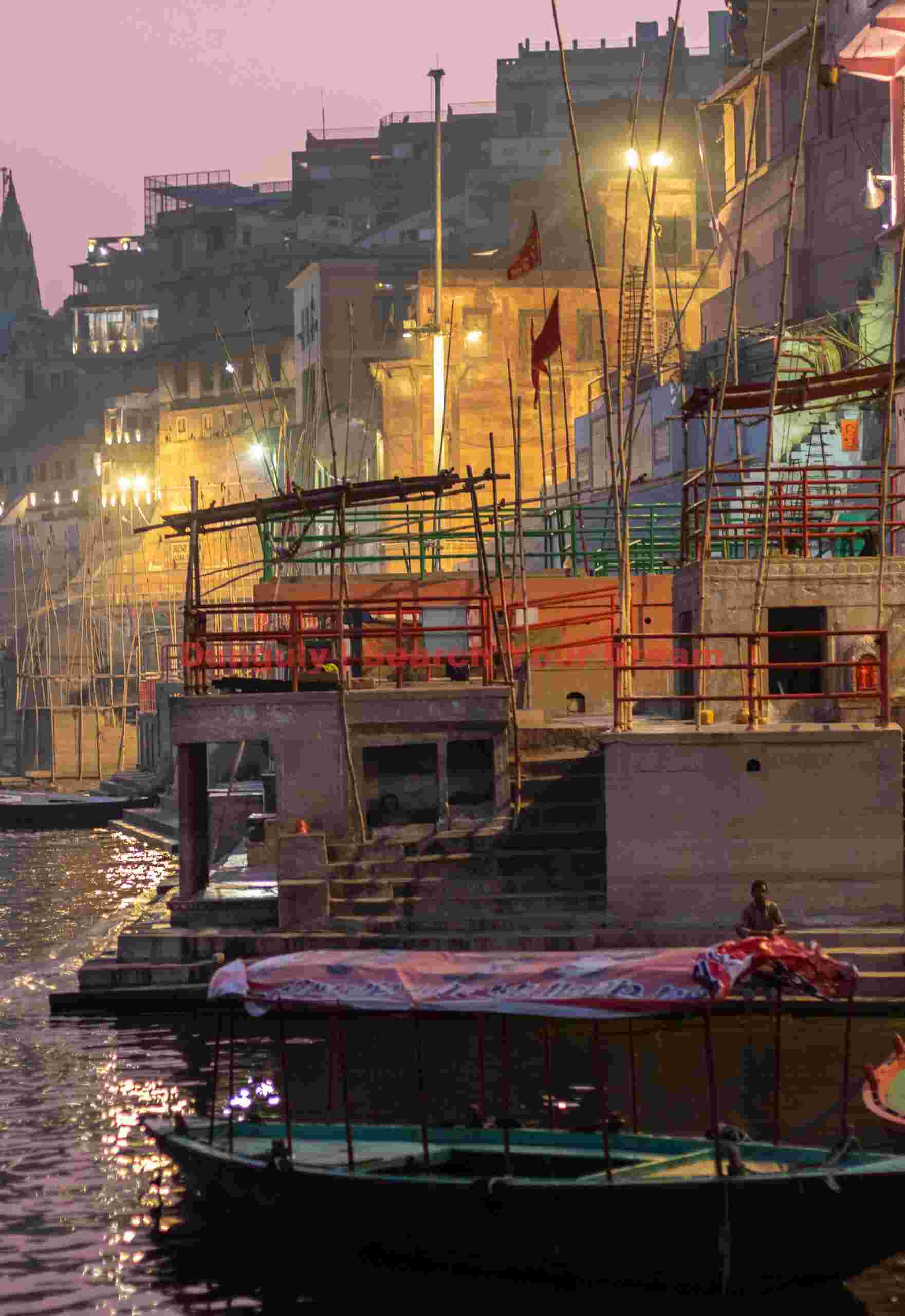 Dusk; Varanasi Dusk; Varanasi