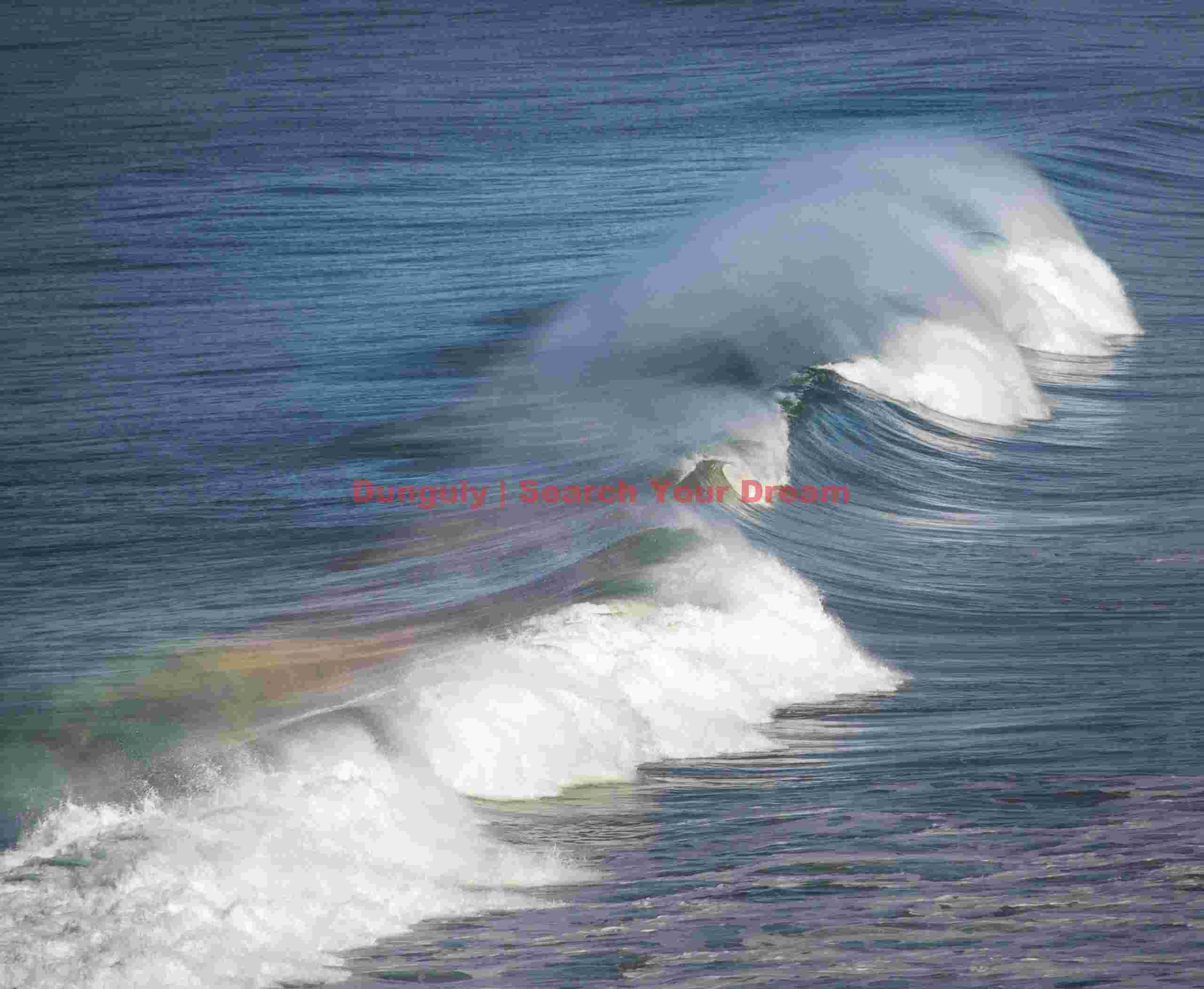 Rainbow wave; Katiki Point, New Zealand-2 Rainbow wave