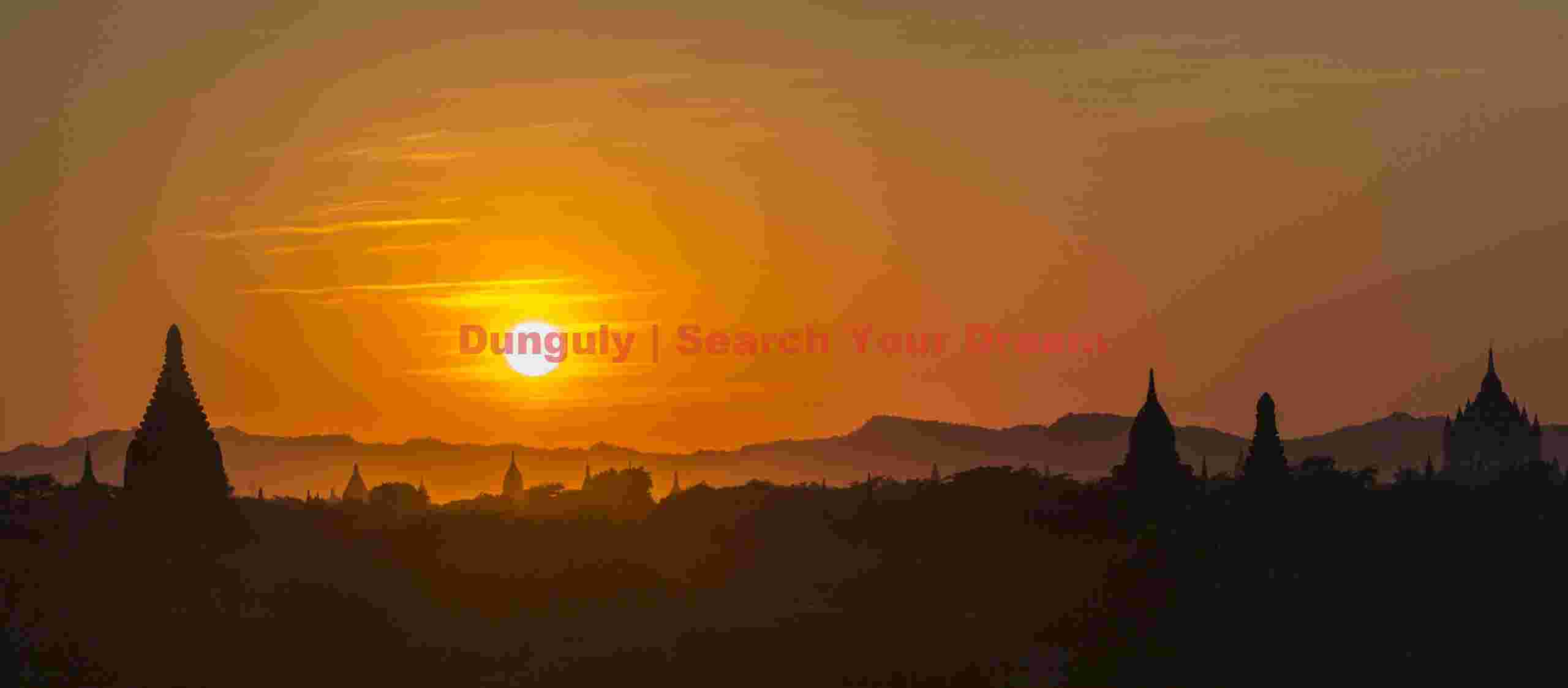 Red sun over Bagan; Burma Red sun over Bagan