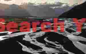 Waimakarri braided river from Arthur's Pass road