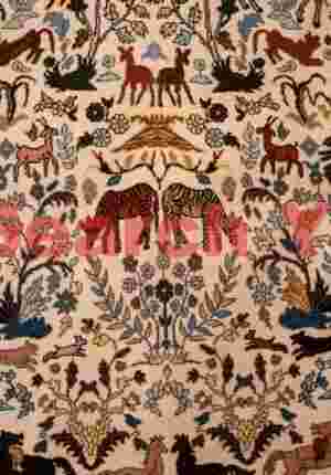 Animal tapestry, Morocco
