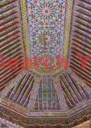 Ceiling #1, Bahia Palace, Marrakech
