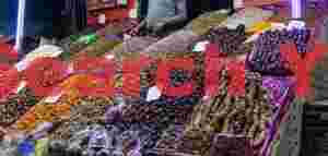 Dried fruit stall