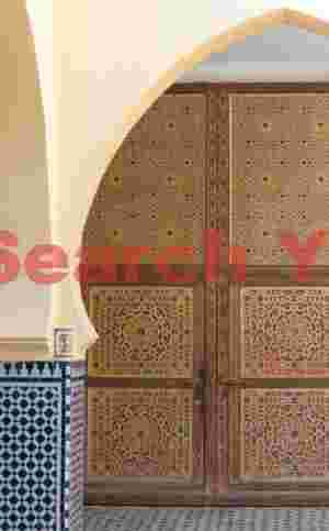 Elaborate door