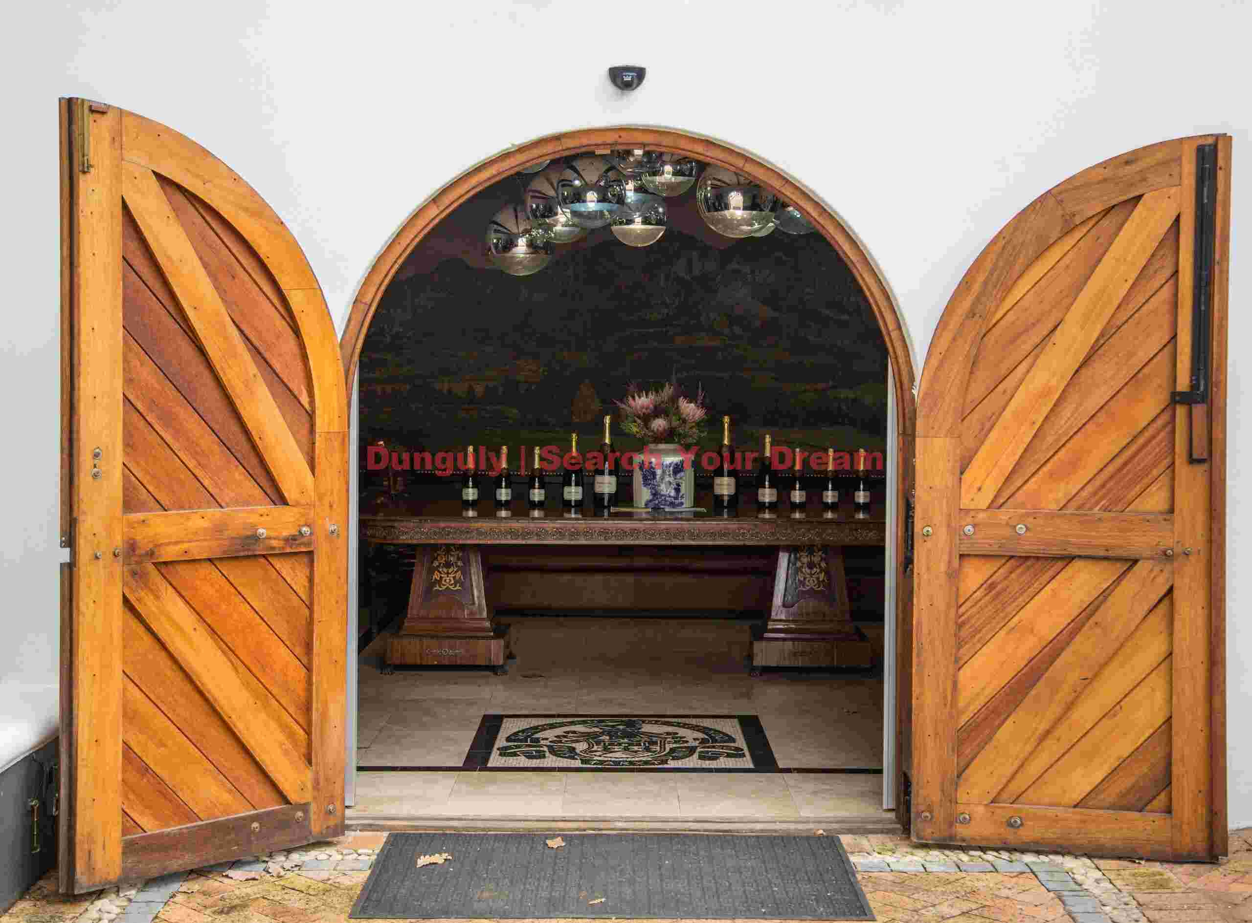 Enticing doorway; Simonsig Winery; Stellenbosch, South Africa Enticing doorway