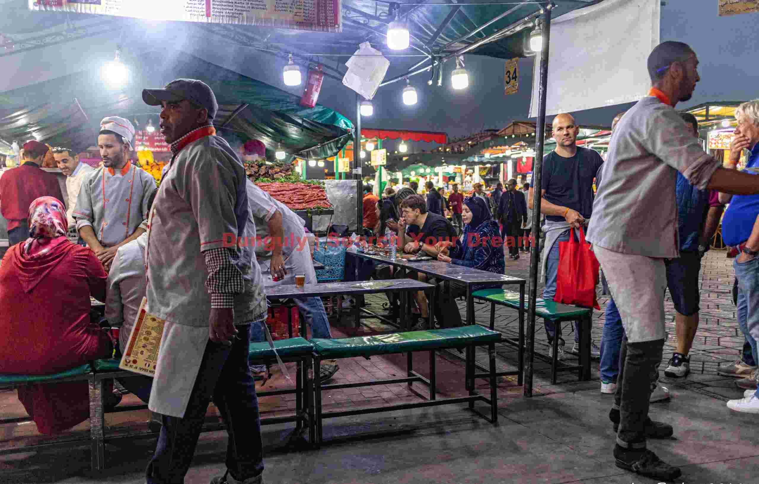 Food court; Morocco Food court