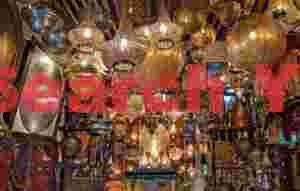 Lamp shop interior