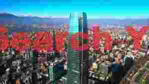 Gran Torre Santiago: Aerial Majesty of Chile's Urban & Mountain Landscape