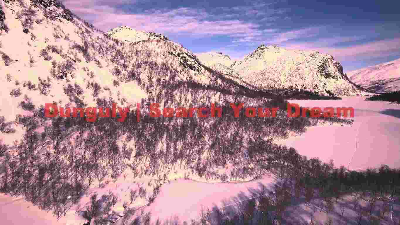 Majestic Winter Dawn: Pink & Purple Mountain Serenity Majestic Winter Dawn: Pink & Purple Mountain Serenity