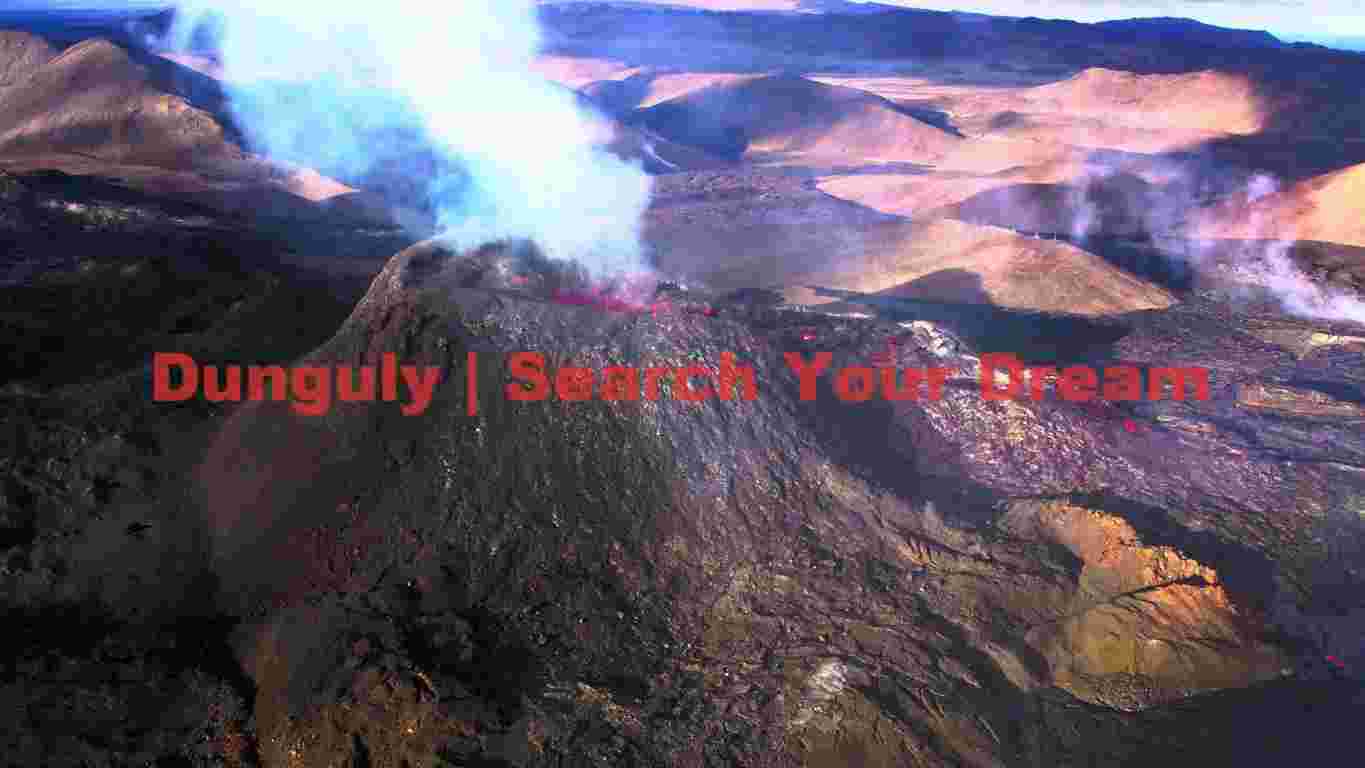 Volcanic Majesty: Active Eruption & Glowing Lava Flows Volcanic Majesty: Active Eruption & Glowing Lava Flows