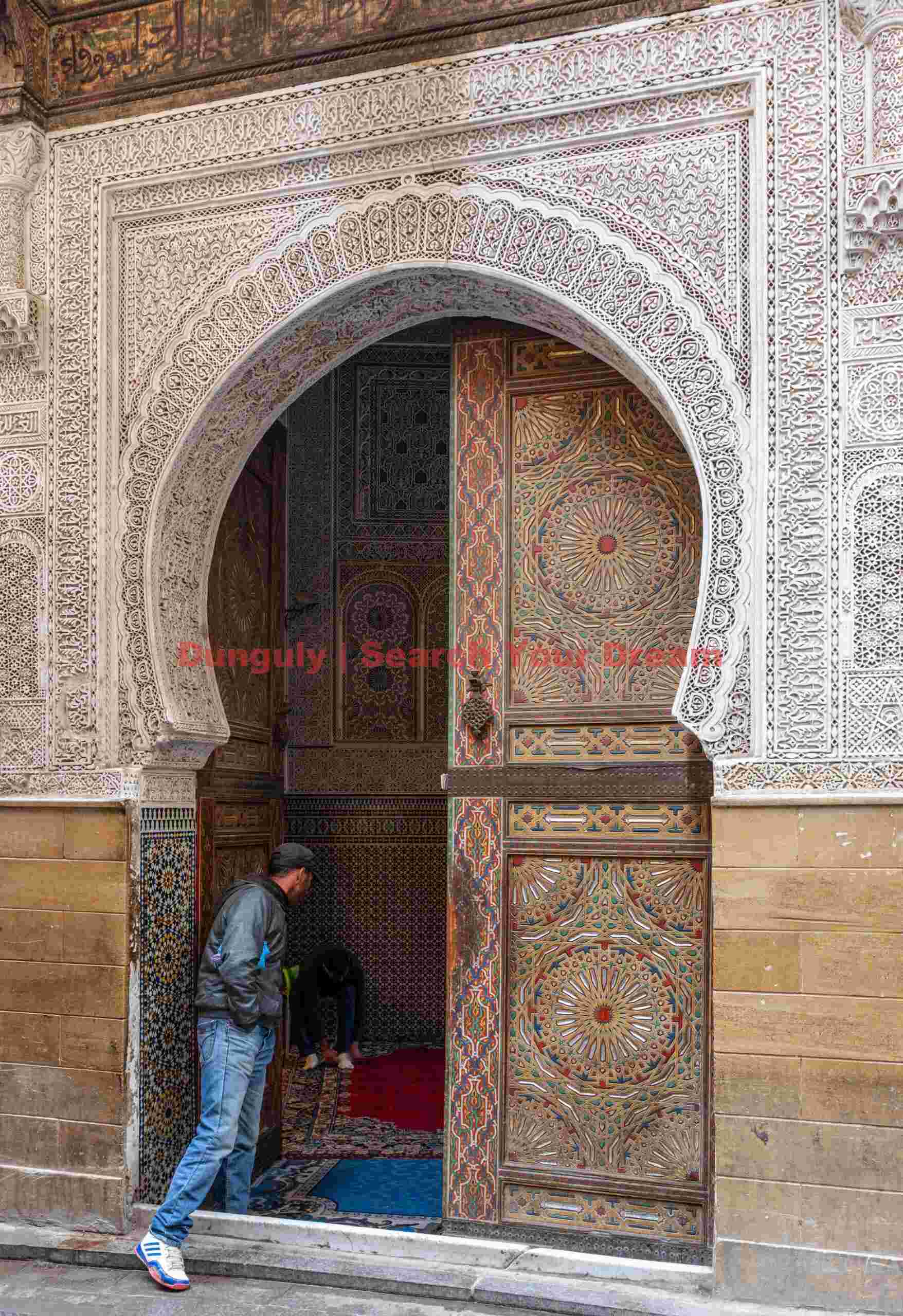 Mosaic doorway; Fez, Morocco Mosaic doorway