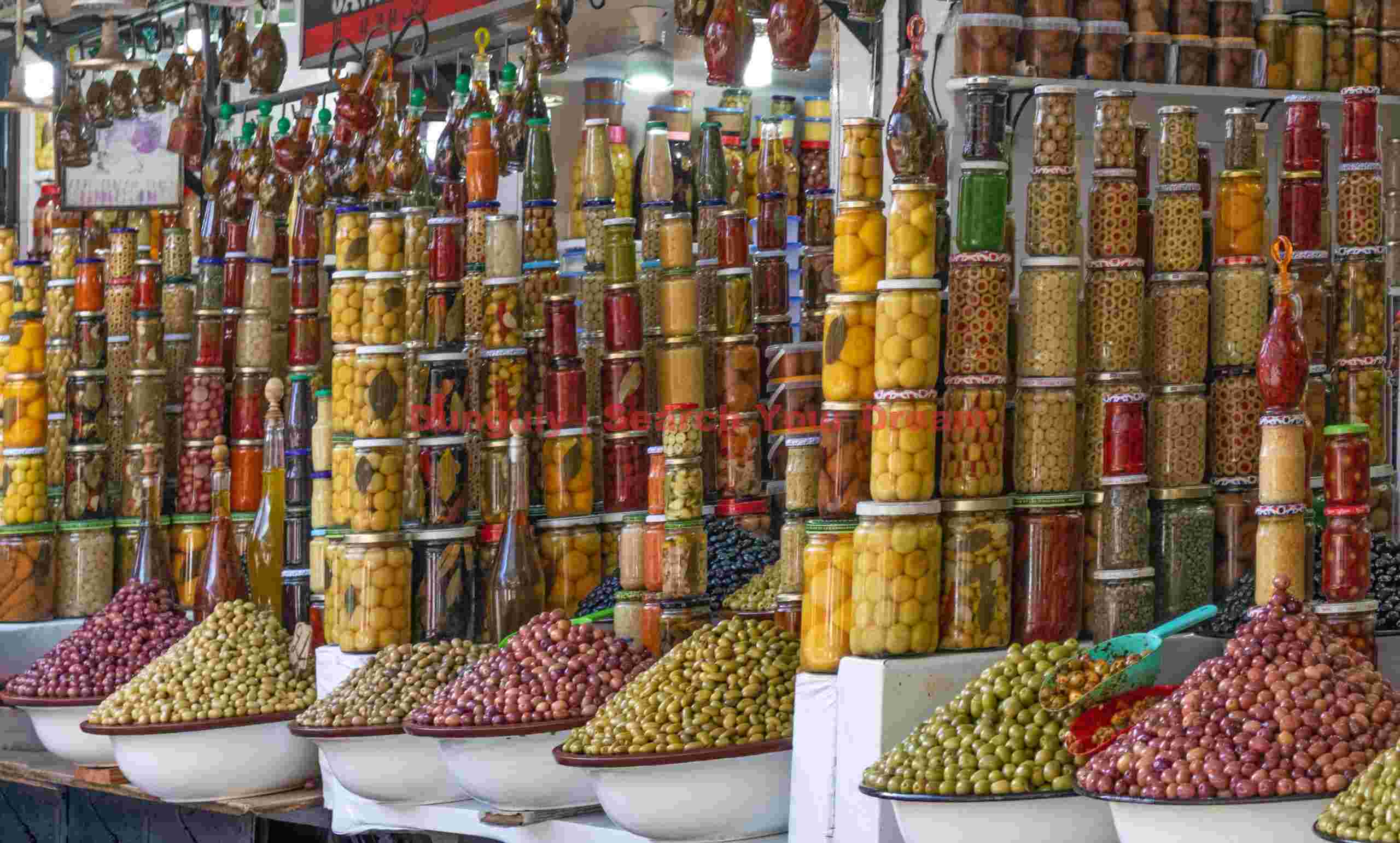 Stacked jars; Morocco Stacked jars