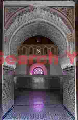 Window light through archway