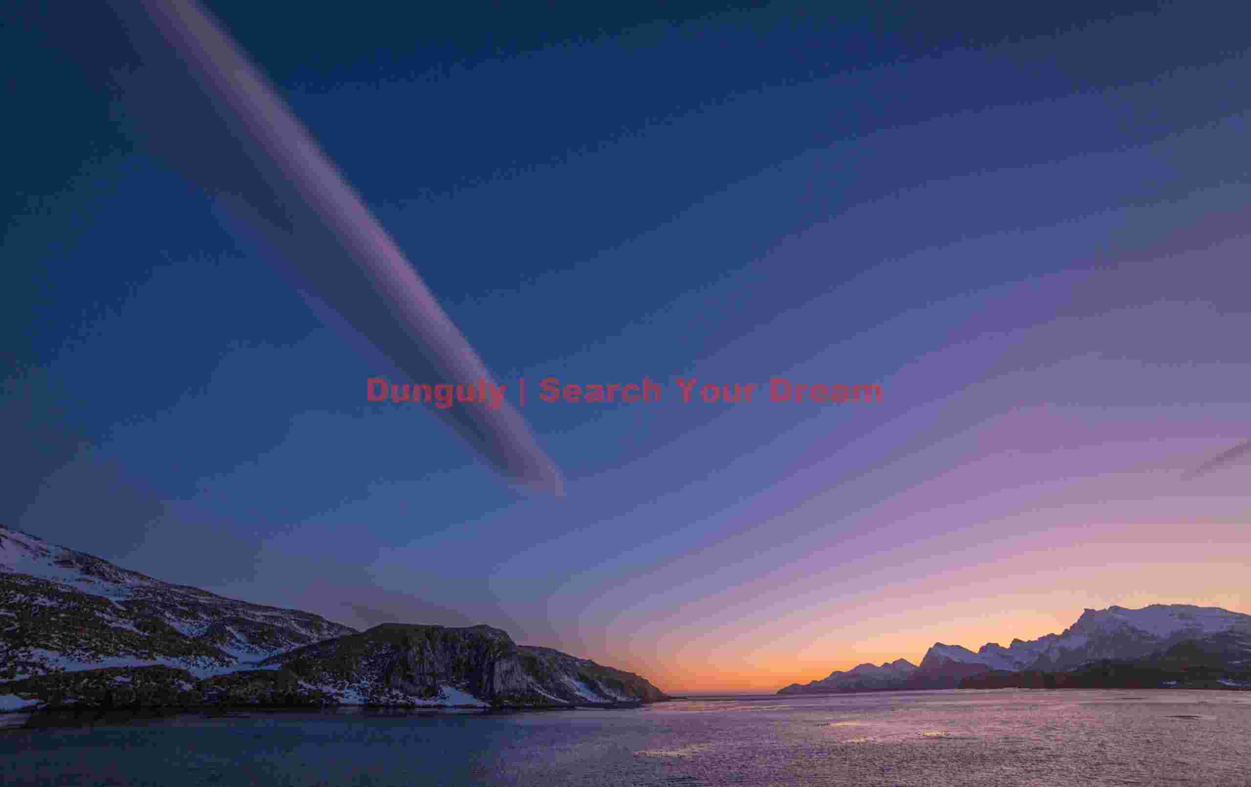 Lenticular cloud before sunrise; Prince Olav Harbour, South Georgia Lenticular cloud before sunrise