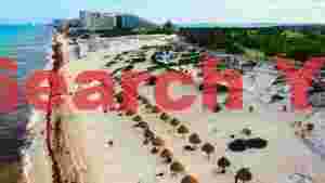 cancuns vibrant beach resort coastline aerial