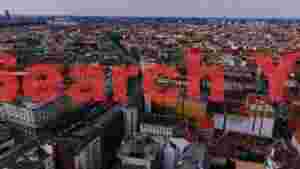 expansive european cityscape panorama
