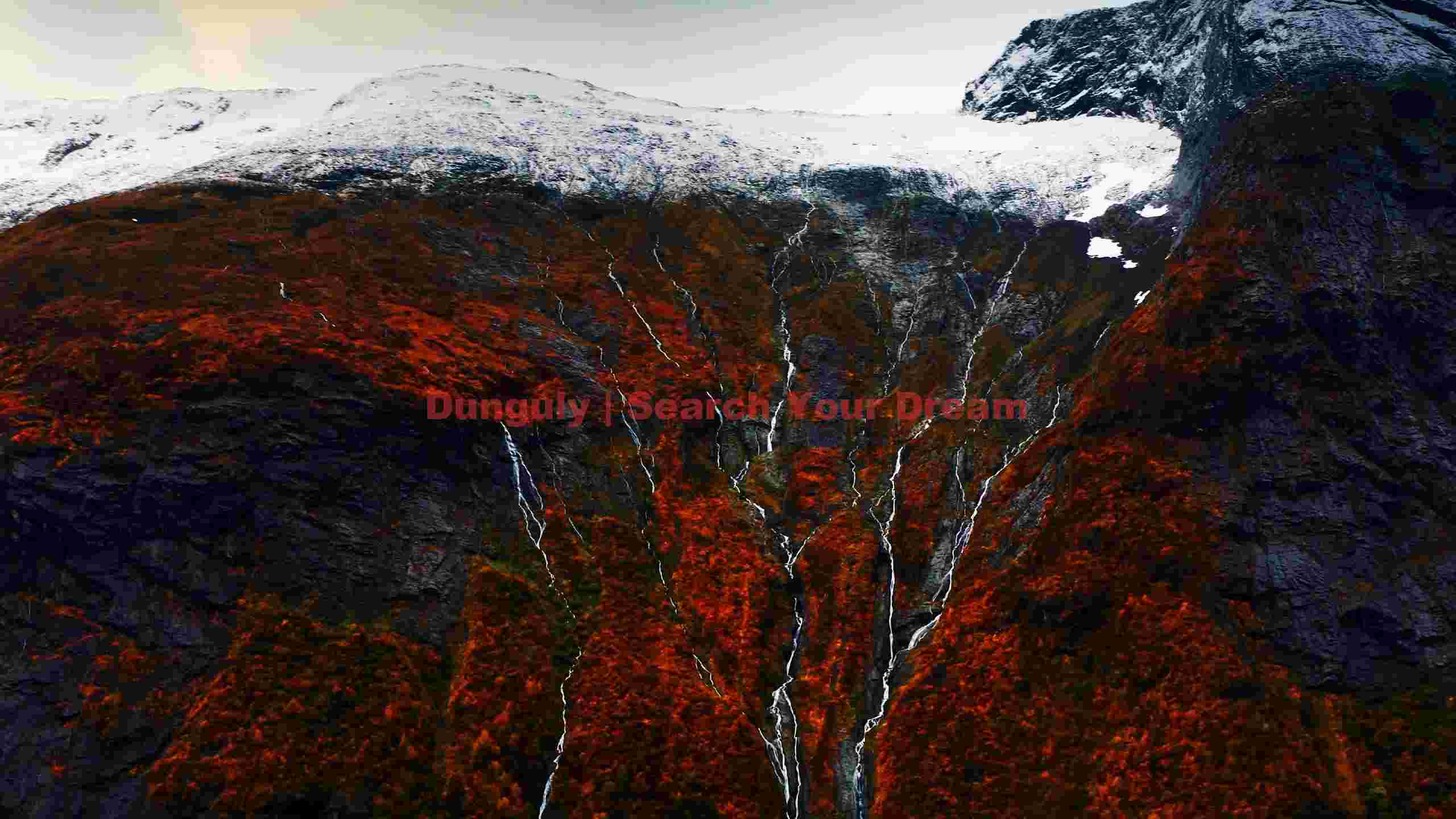snow kissed autumn peaks and cascades snow kissed autumn peaks and cascades